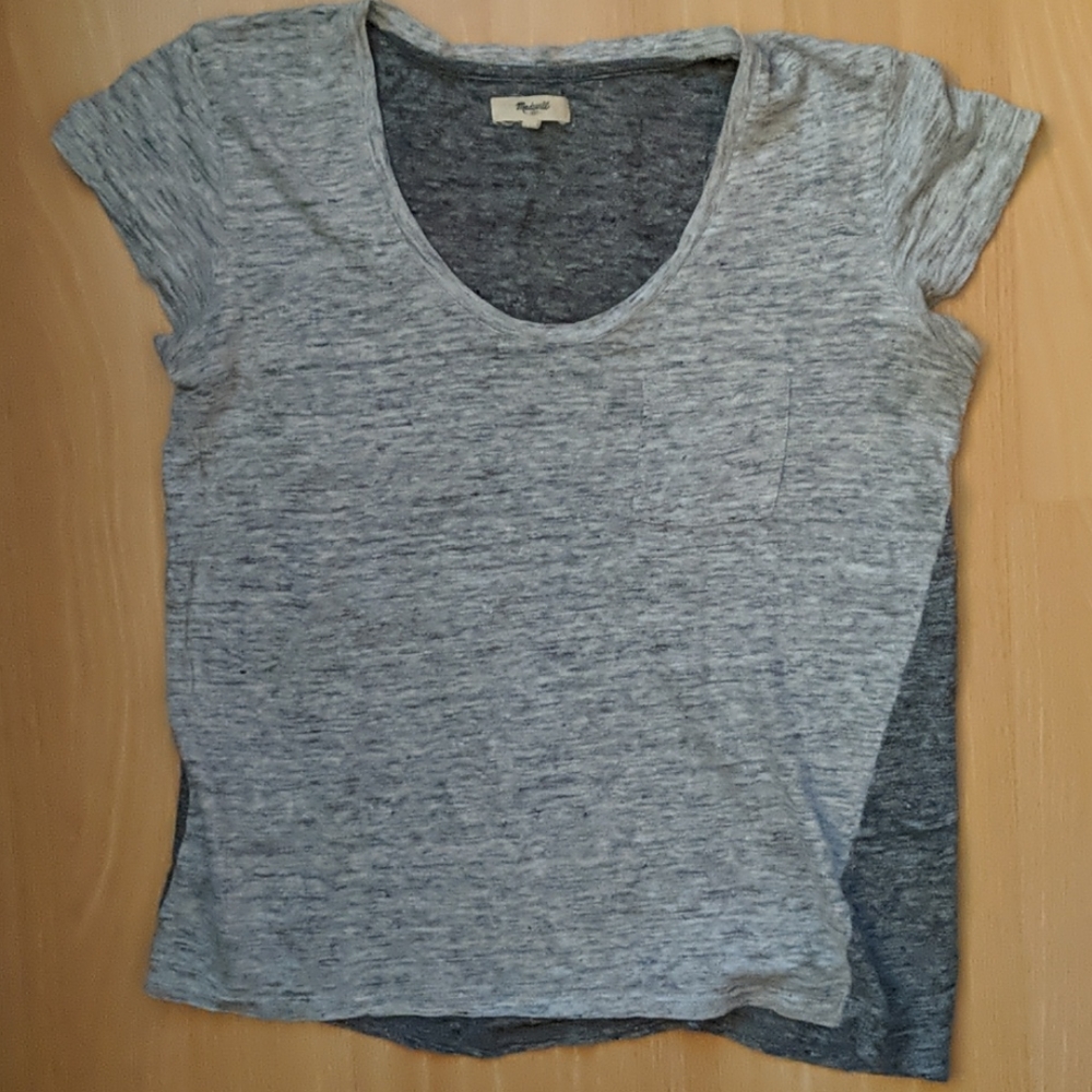 Madewell linen tee